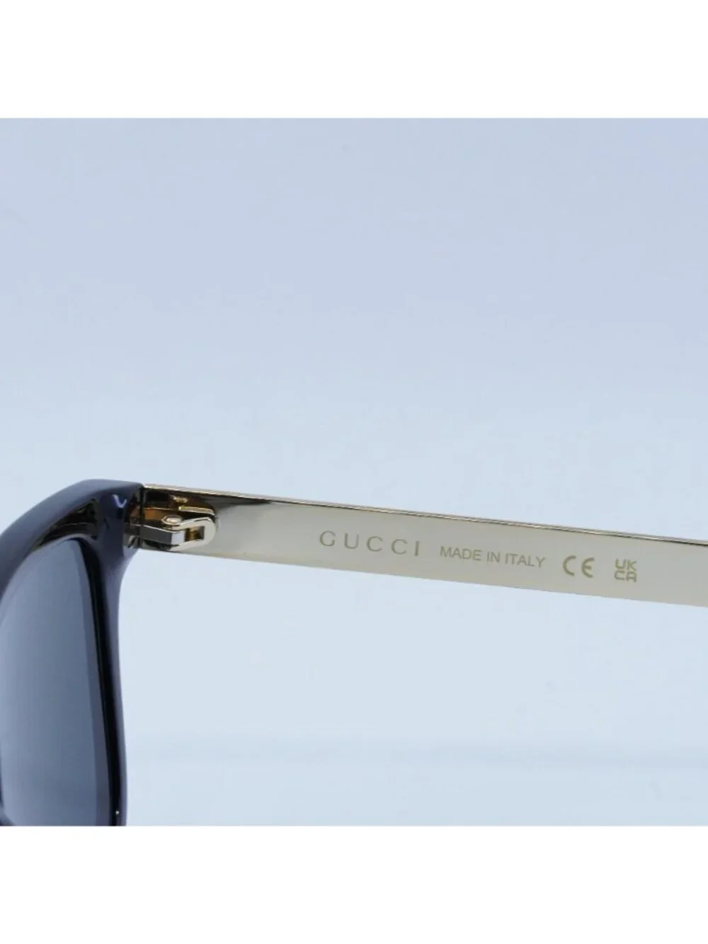 Gucci GG0687S 001 Sunglasses Black Square Frame, Grey Lenses